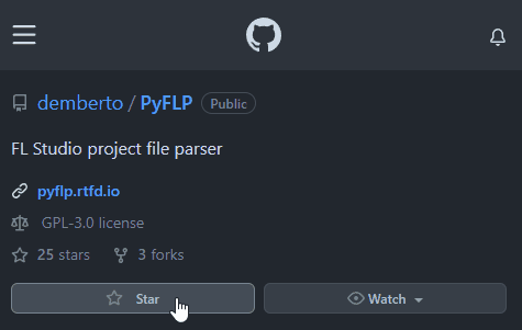 ⭐ How to star PyFLP?