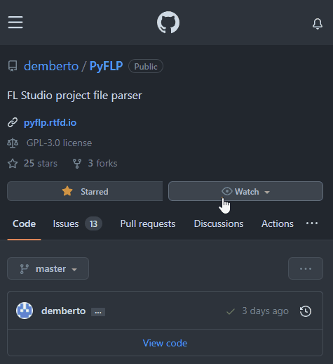 👀 How to watch PyFLP?